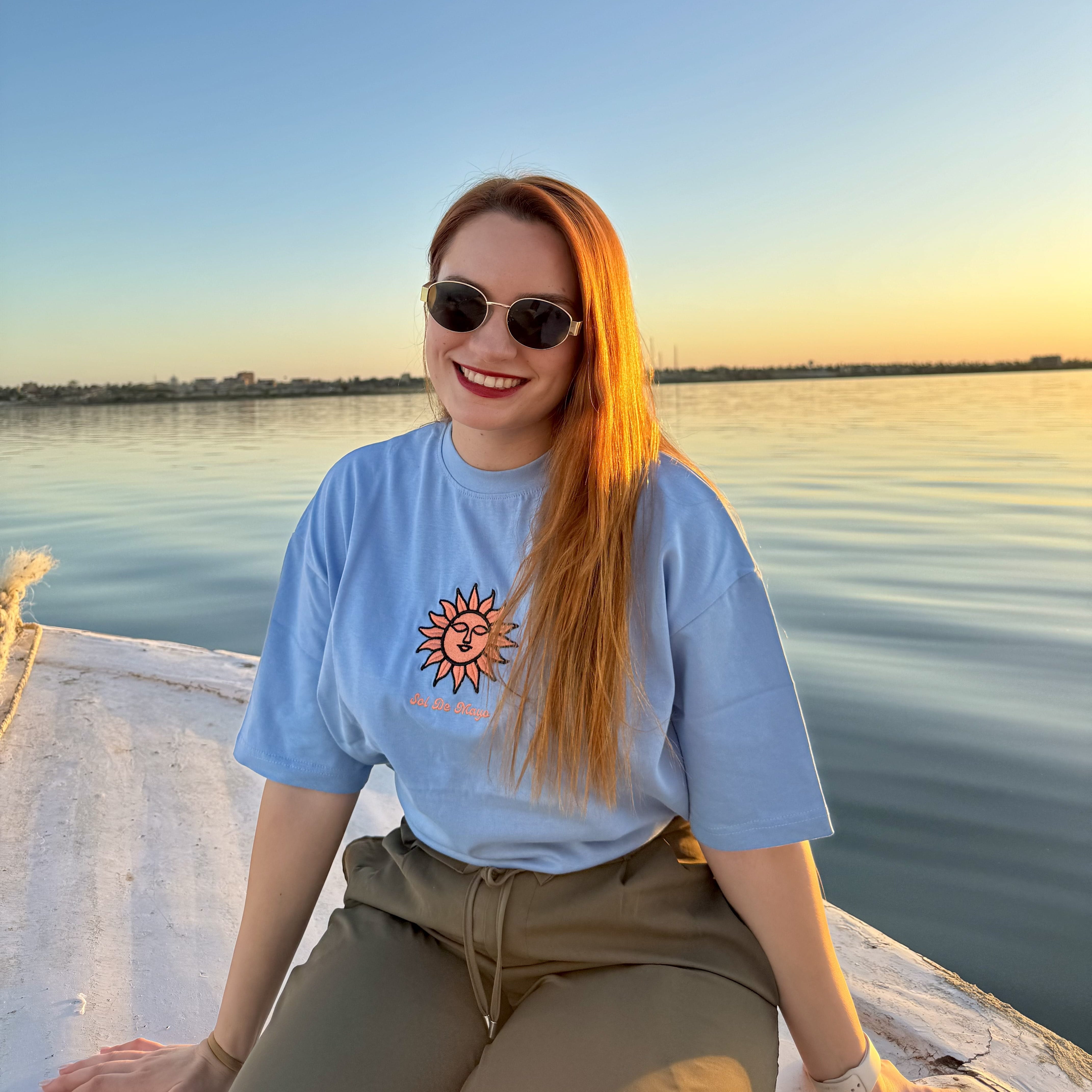 Argentina Sol De Mayo Embroidered Tee