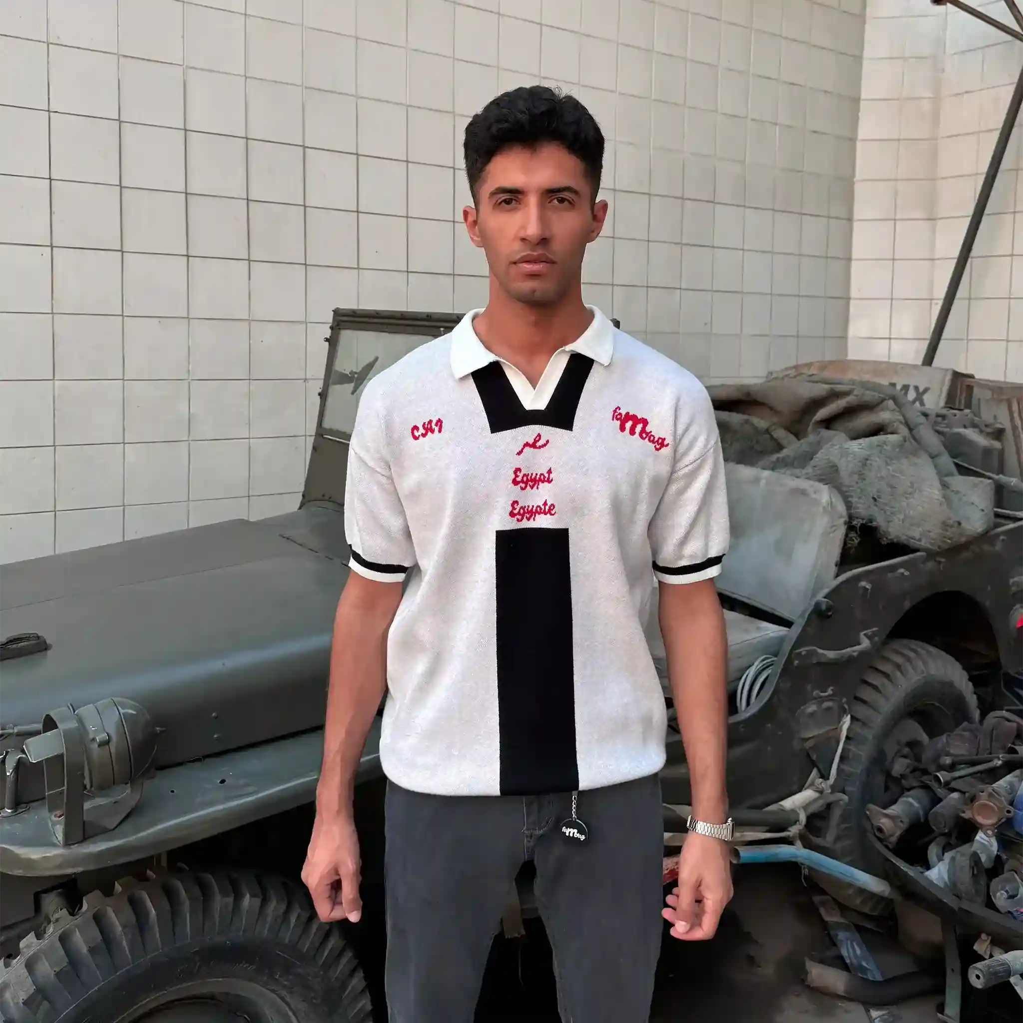 L’Égypte Knit Polo