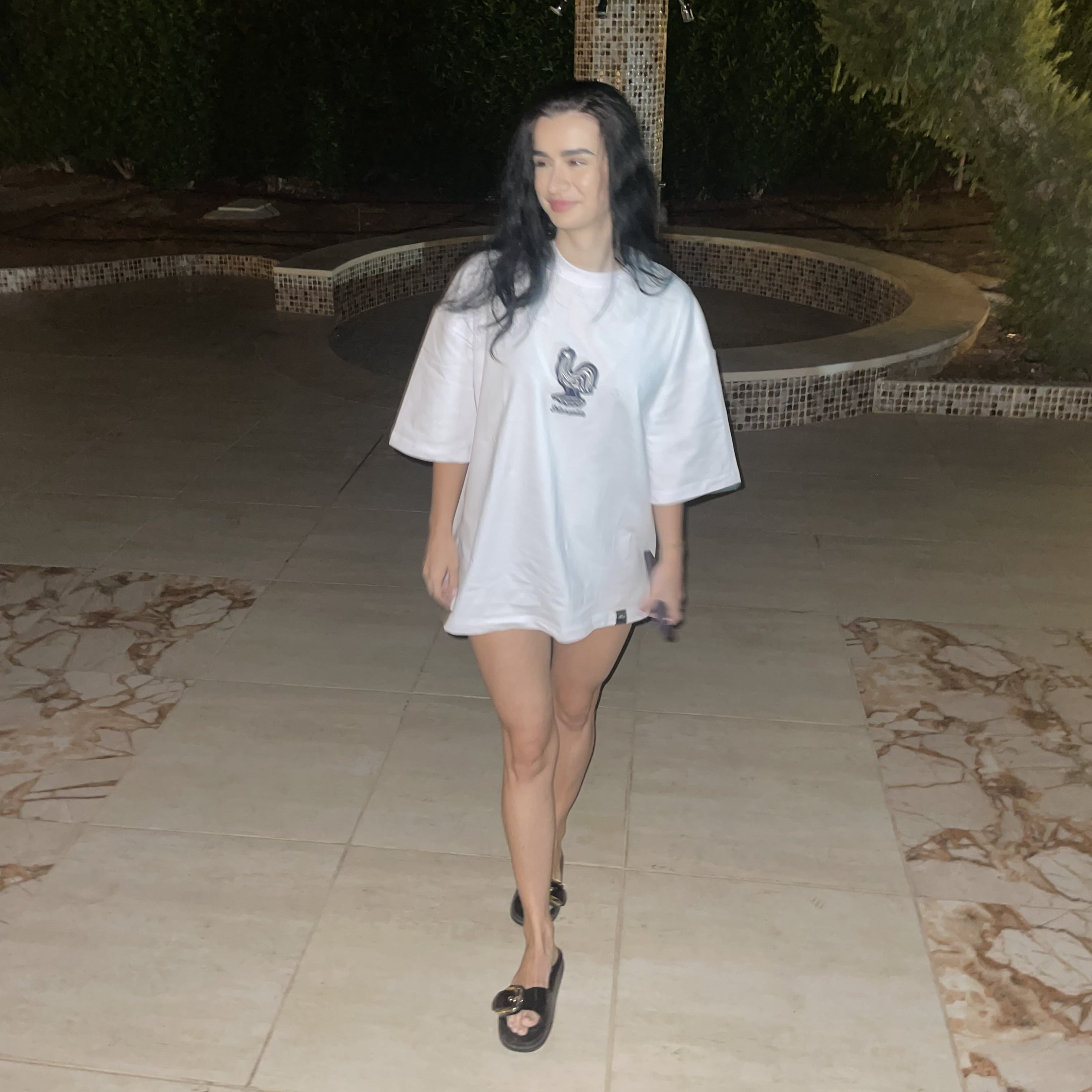 Marseille Gallic Rooster Embroidered Tee