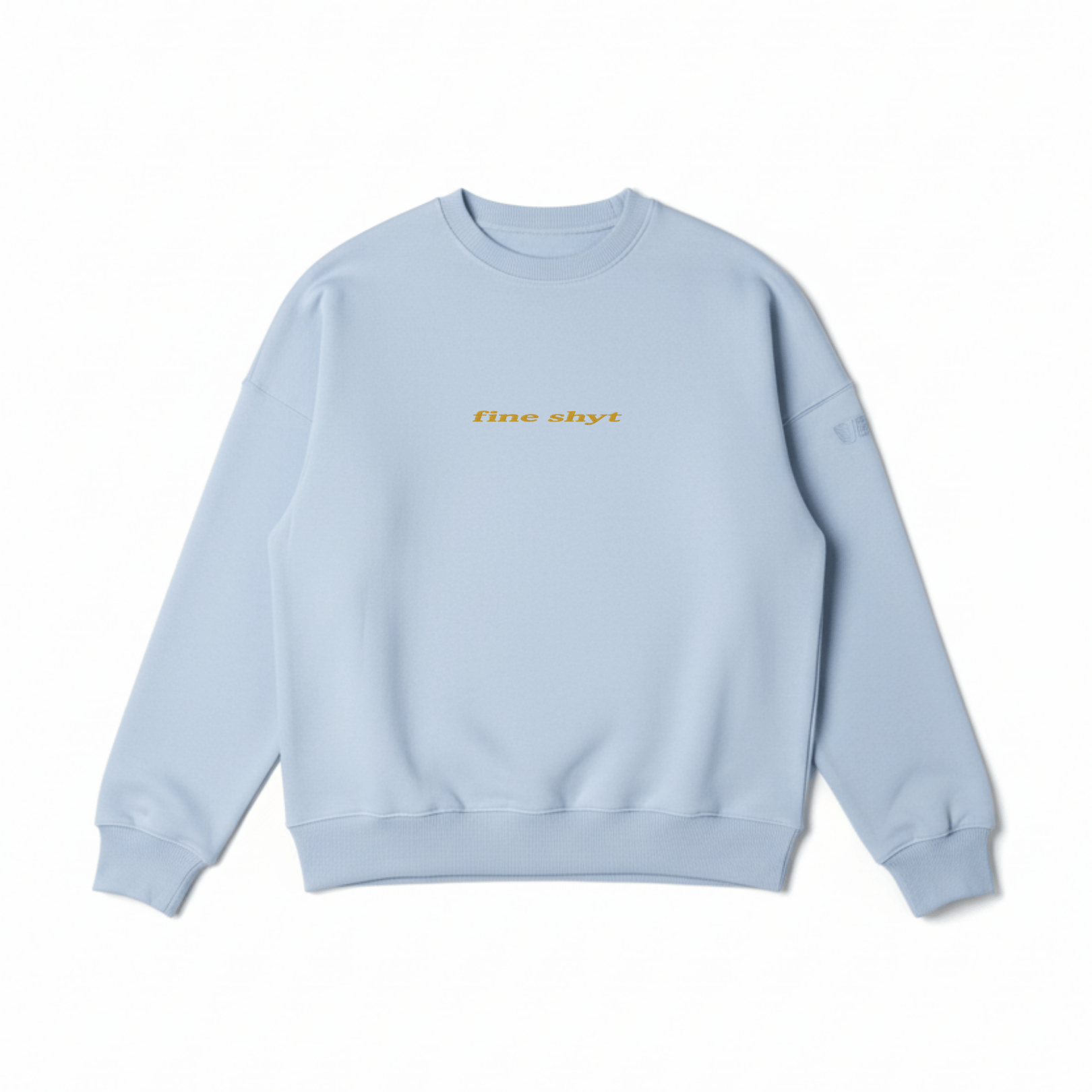fineshyt crewneck