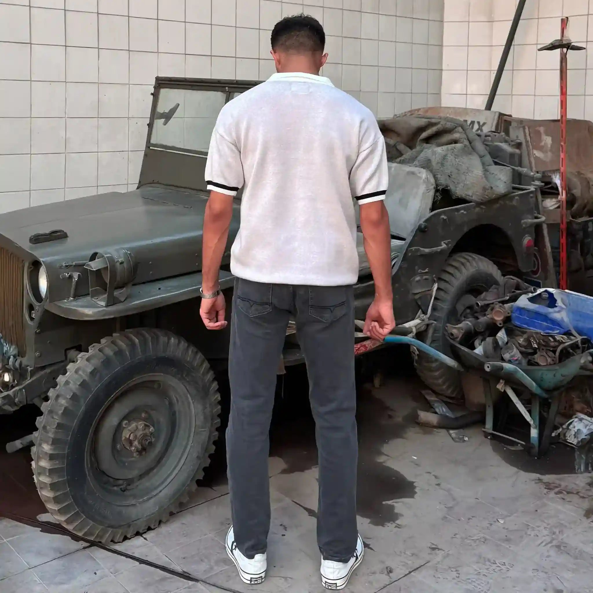 L’Égypte Knit Polo